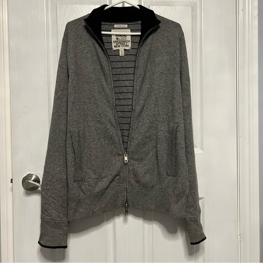 5/$100 Ruehl Grey Sweater